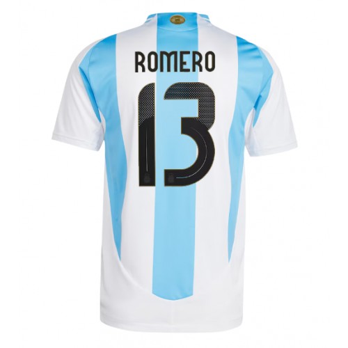 Pánský Fotbalový dres Argentina Cristian Romero #13 Copa America 2024 Domácí Krátký Rukáv